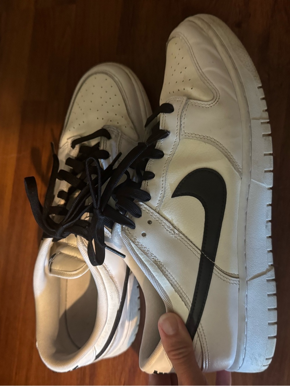 Nike reverse panda dunks